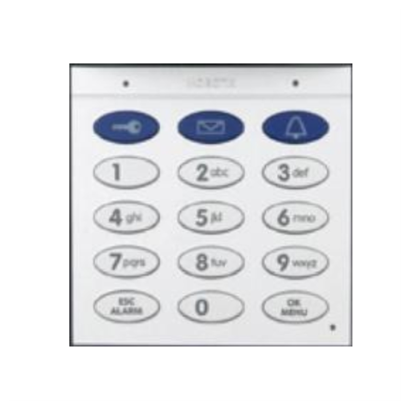 KEYPAD WITH RFID TECHNOLOGY FOR T26, SILVER