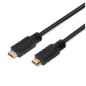 CABLE HDMI AISENS ALTA VELOCIDAD CON REPETIDOR A-M-A-M NEGRO 15M