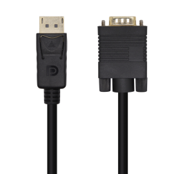 CABLE CONVERSOR AISENS DISPLAYPORT A VGA DP-M-VGA-M NEGRO 3-0M