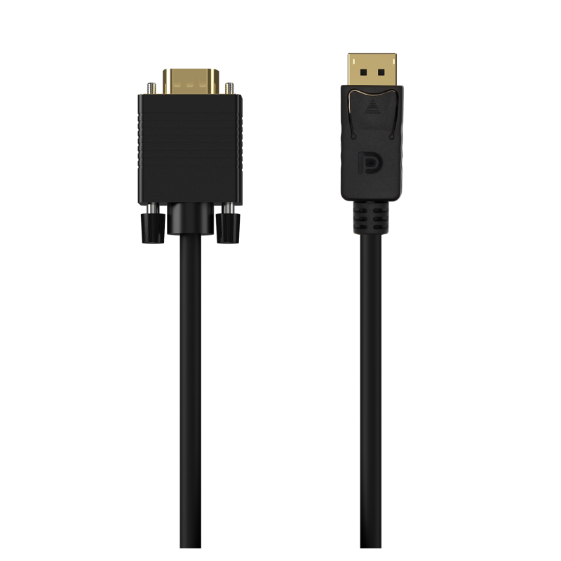 CABLE CONVERSOR AISENS DISPLAYPORT A VGA DP-M-VGA-M NEGRO 1-0M