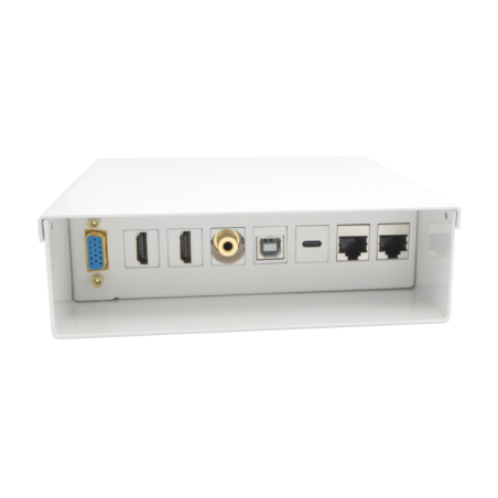 Caja de Conexiones Aisens A127-0720- VGA - 2x HDMI - Jack 3-5 - USB Tipo-C - USB - 2x RJ45