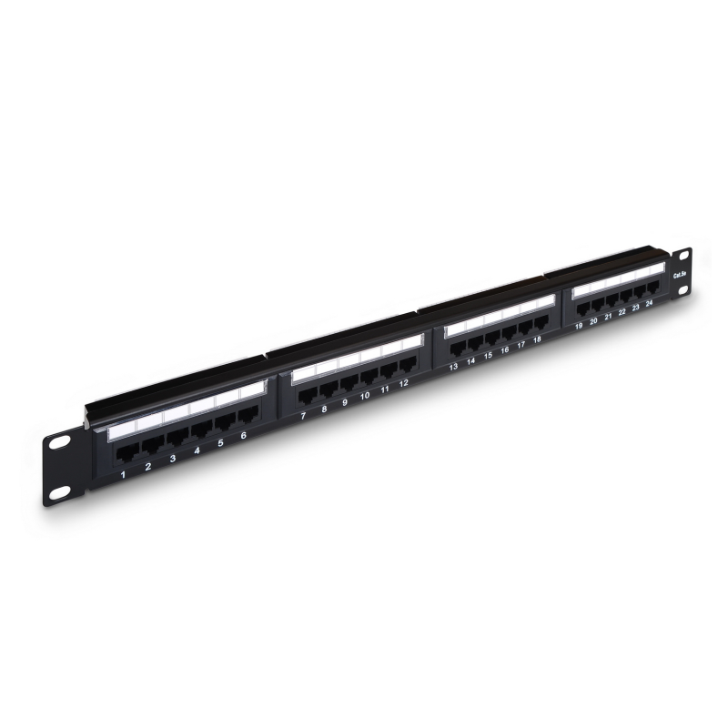 Patch Panel Aisens A141-0307- 24 Puertos- Cat-5e- Altura 1U