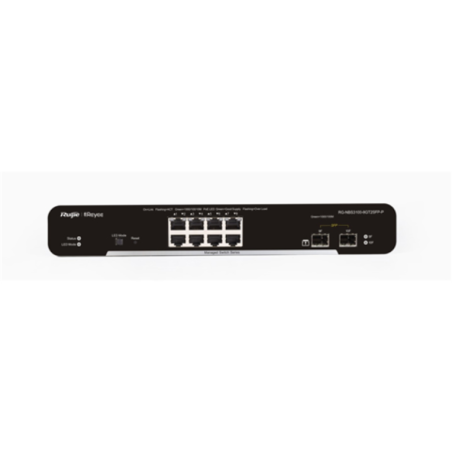 SWITCH RUIJIE REYEE RG-NBS3100-8GT2SFP-P 5-PORT 10-100 MBPS DESKTOP SWITCH