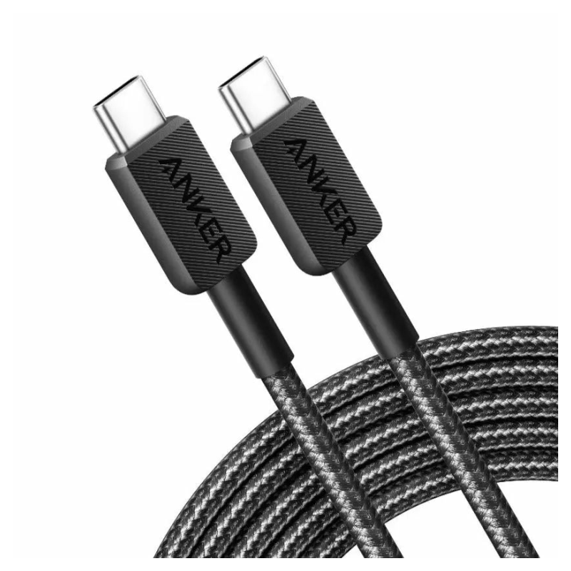 CABLE ANKER 322 USB-C TO USB-C CABLE 0-9M TRENZADO