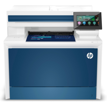 Multifunción Láser Color HP LaserJet Pro 4302dw- WiFi- Dúplex- Blanca y Azul