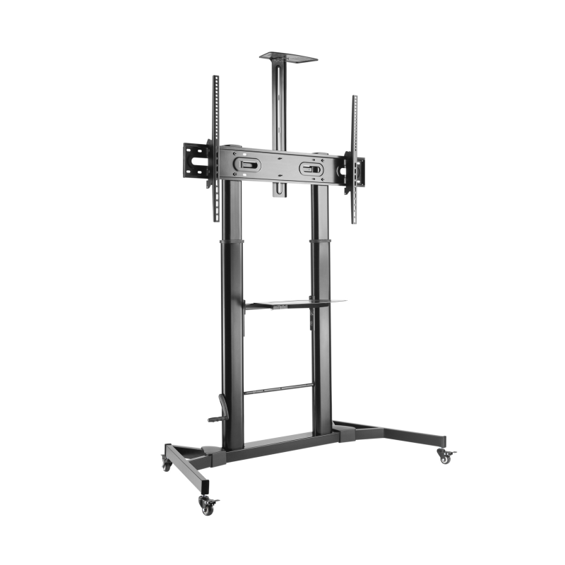 Soporte de Pie Inclinable con Ruedas y Manivela Aisens FT100TE-171 para TV 60-100"- hasta 100kg