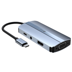 LEOTEC DOCKING STATION 7EN1 1USB-C PD100 1USB3-0 1USB-C 1USB2-0 1HDMI