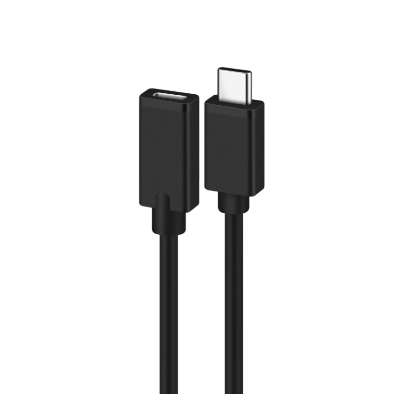 CABLE ALARGADOR USB 2-0 EWENT USB-C MACHO USB-C HEMBRA 1,8m NEGRO