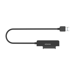 ADAPTADOR AISENS SATA A USB-A USB 3-0-3-1 GEN1 DISCOS 2-5 NEGRO