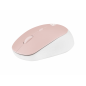 RATON NATEC HARRIER 2 OPTICO INALAMBRICO 1600DPI BLUETOOTH 5-1 ROSA-BLANCO