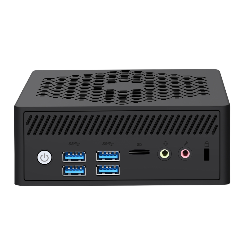 LEOTEC MINI PC INTEL N100 + 8GB DDR4 + 128GB SSD NEGRO