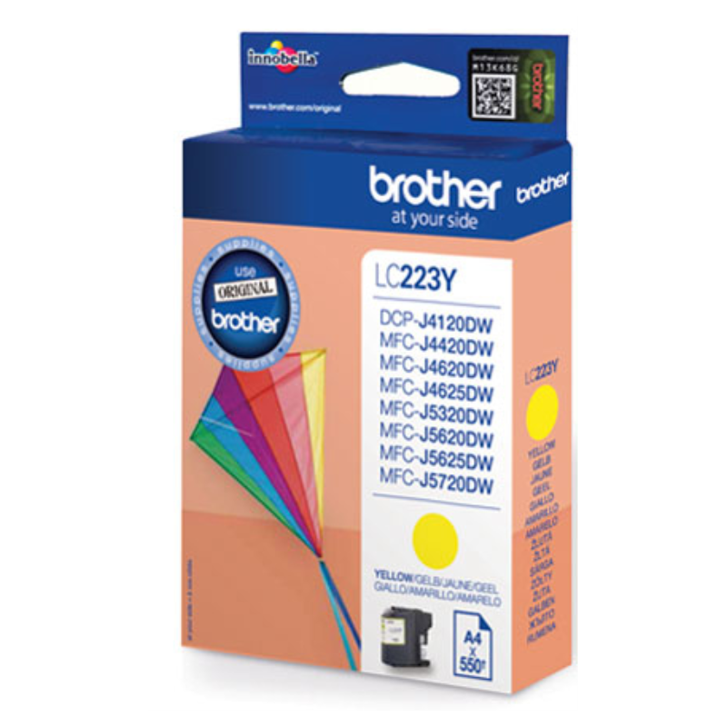 TINTA BROTHER LC223YBP AMARILLO