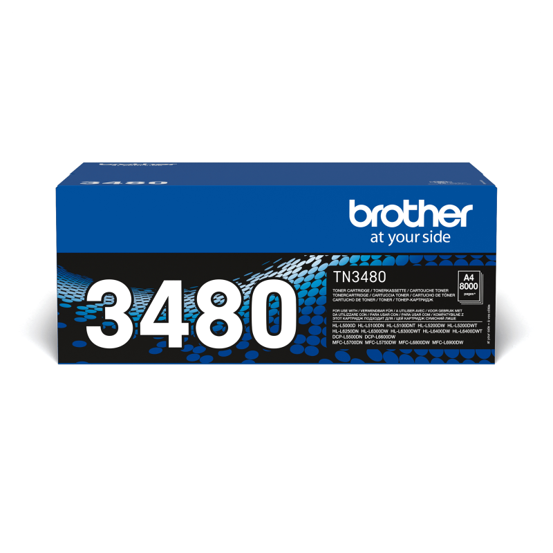 TONER BROTHER TN3480 NEGRO