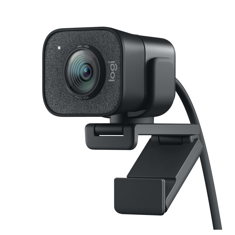 Webcam Logitech StreamCam- Enfoque Automático- 1920 x 1080 Full HD- Negra