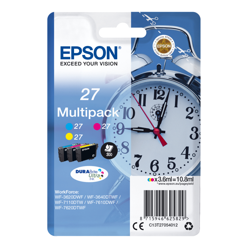 TINTA EPSON T2705 27 PACK DE 3