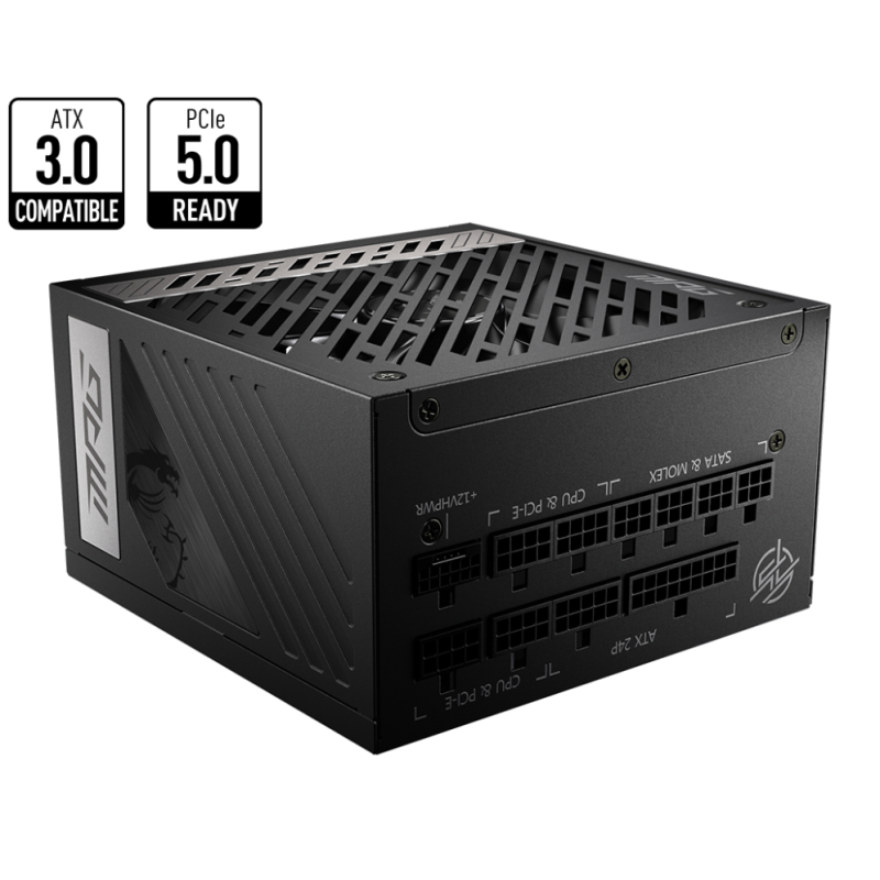 FUENTE DE ALIMENTACION ATX 850W MSI MPG A850G PCIE5