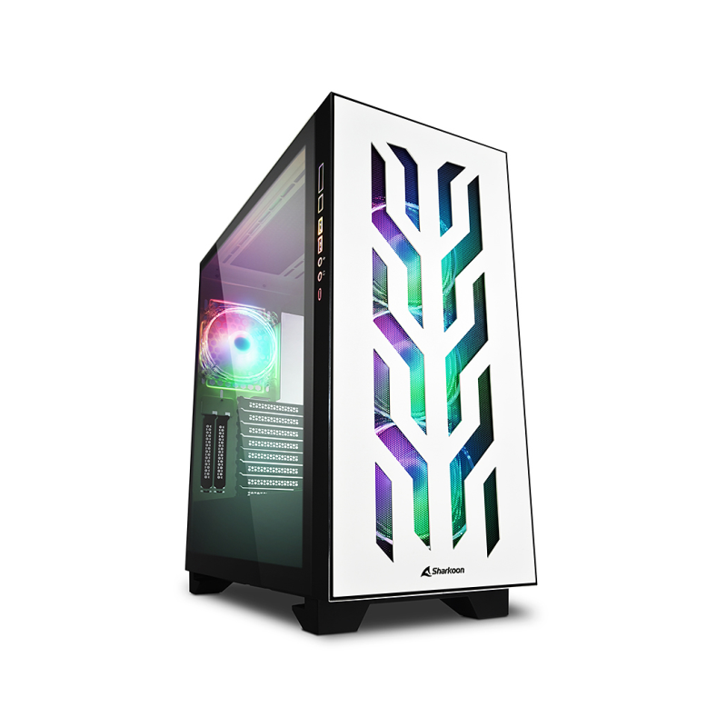 CAJA SHARKOON ELITE SHARK CA300T ATX 2XUSB3-0 SIN FUENTE BLANCO