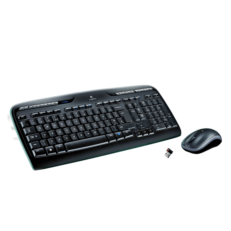 COMBO TECLADO RATON LOGITECH MK330 RF INALAMBRICO NEGRO