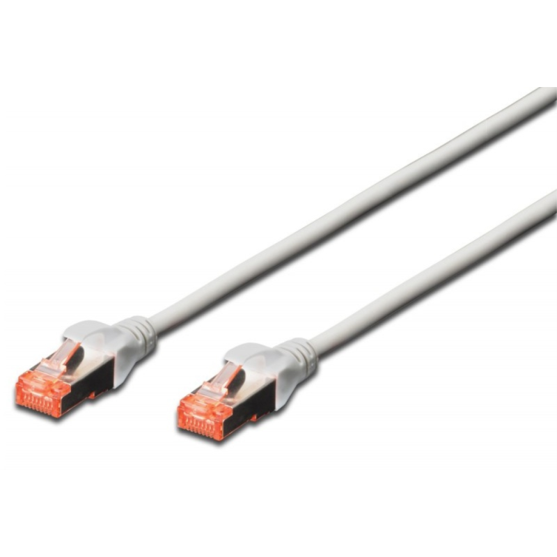 CABLE RED EWENT CAT6 S-FTP 1M GRIS