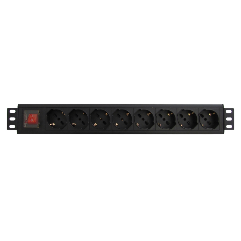 REGLETA RACK WP 19" 8 TOMAS ITA-SCHUKO C14 (VDE)