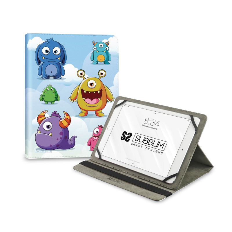 Funda Subblim Trendy Case Monsters para Tablets de 11"