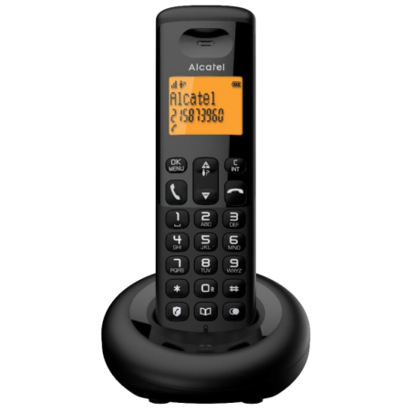 Telefono inalambrico alcatel dec e160 negro