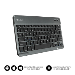 Teclado Compacto Inalámbrico por Bluetooth Subblim Smart- Gris