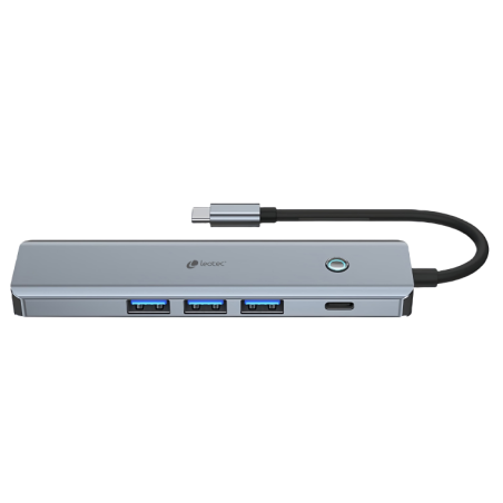 LEOTEC DOCKING STATION 6EN1 1USB-C PD100 POWER&DATOS 3USB3-0 1HDMI 4K 30HZ