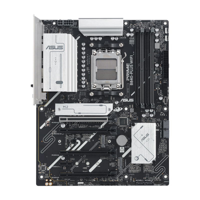 PLACA BASE ASUS PRIME B840 PLUS WIFI PCI-E 16x Gen4, M-2 Gen4