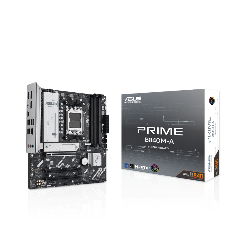 PLACA BASE ASUS PRIME B840M-A CSM PCI-E 16x Gen4, M-2 Gen4