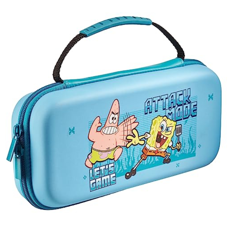 NICKELODEON - ESTUCHE DE TRANSPORTE BOB ESPONJA PARA NINTENDO SWITCH