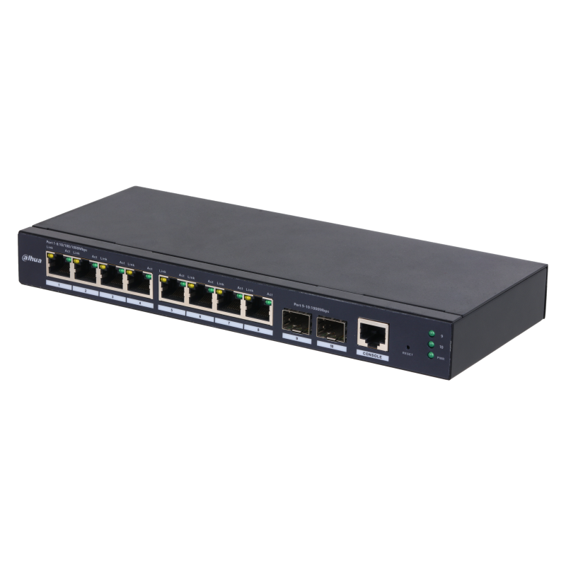 SWITCH IT DAHUA DH-SG4010-2F 10-PORT MANAGED DESKTOP GIGABIT SWITCH