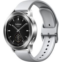 Smartwatch Xiaomi Watch S3- Notificaciones- Frecuencia Cardíaca- GPS- Plata