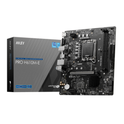 PLACA BASE MSI PRO H610M-E 1700 MATX 2XDDR5