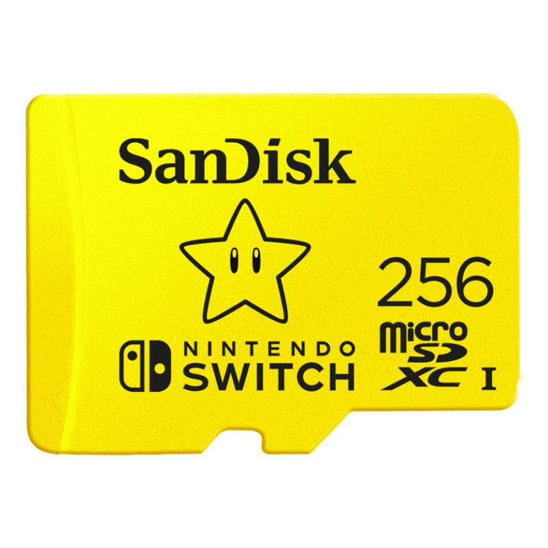 MICRO SD SANDISK 256GB UHS-I NINTENDO