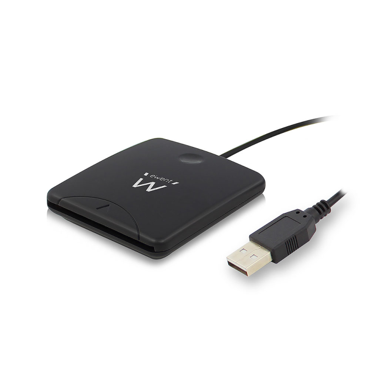 LECTOR DE TARJETAS EWENT SMART CARD ID USB 2-0