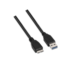 CABLE USB(A) 3-0 A MICRO USB(B) 3-0 AISENS 2M NEGRO