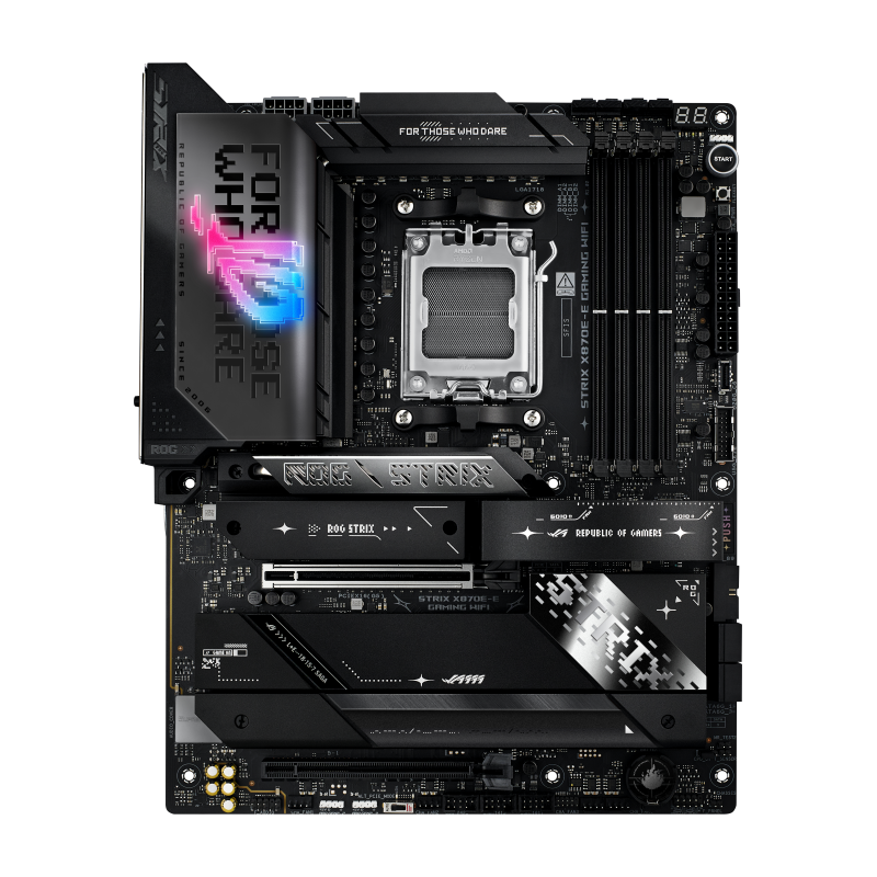 PLACA BASE ASUS ROG STRIX X870E-E GAMING WIFI AM5 ATX 4XDDR5