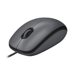 Ratón Logitech M100- Hasta 1000 DPI- Negro