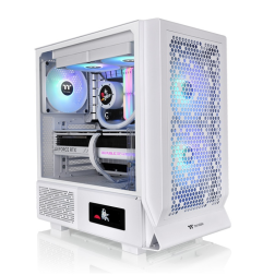 CAJA THERMALTAKE CERES 330 TG ARGB SNOW ATX 2XUSB 3-0 SIN FUENTE BLANCO