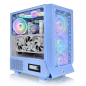 CAJA THERMALTAKE CERES 330 TG HYDRANGEA BLUE ARGB ATX 2XUSB 3-0 SIN FUENTE AZUL