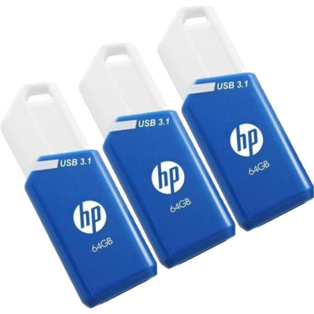 Pack 3 memorias usb 3-1 hp