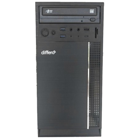 PC DIFFERO V15 I5 12400 16GB SSD 1TB NVME NO DVD HPA3 USB-C TRASERO