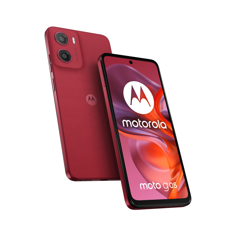 SMARTPHONE MOTOROLA MOTO G05 4G 4GB-128GB PLUM RED