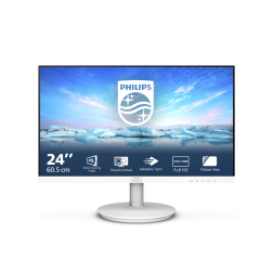 MONITOR PHILIPS 24" LED DISPLAY BLANCO