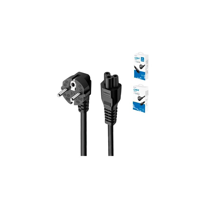 CABLE DE ALIMENTACIÓN UNICO DE COLA DE FLOR 1-5M