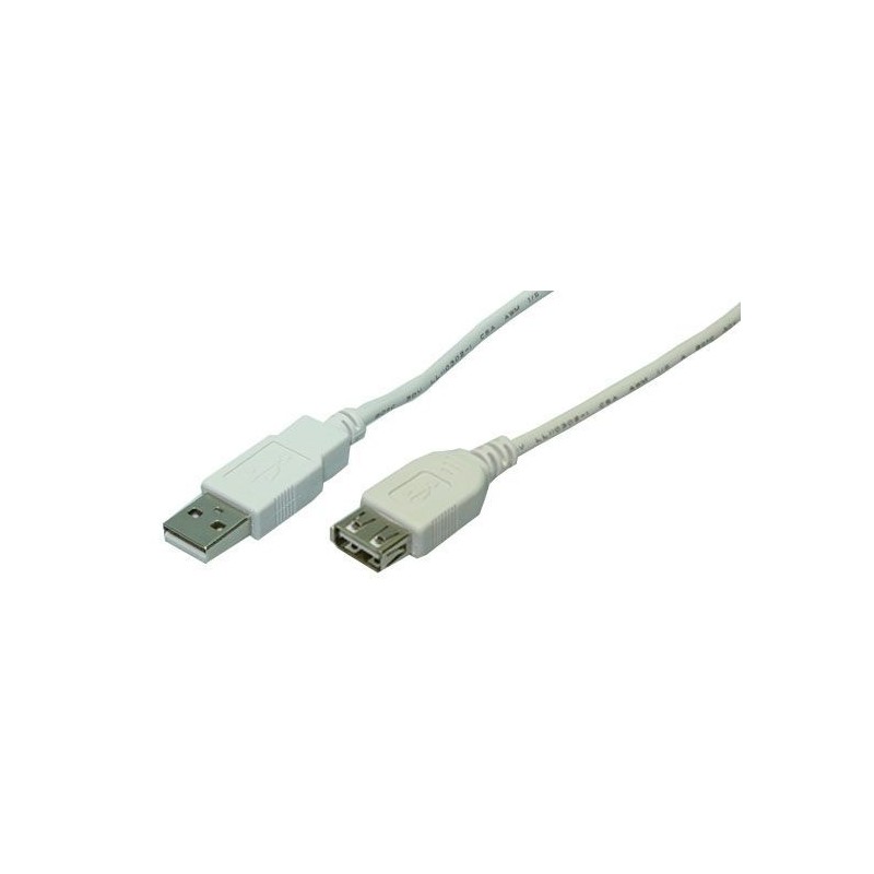 CABLE EXTENSOR USB 2M AMACHO-AHEMBRA LOGILINK