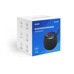 ALTAVOZ BLUETOOTH 5-0 5W NEGRO SAVIO BS-041