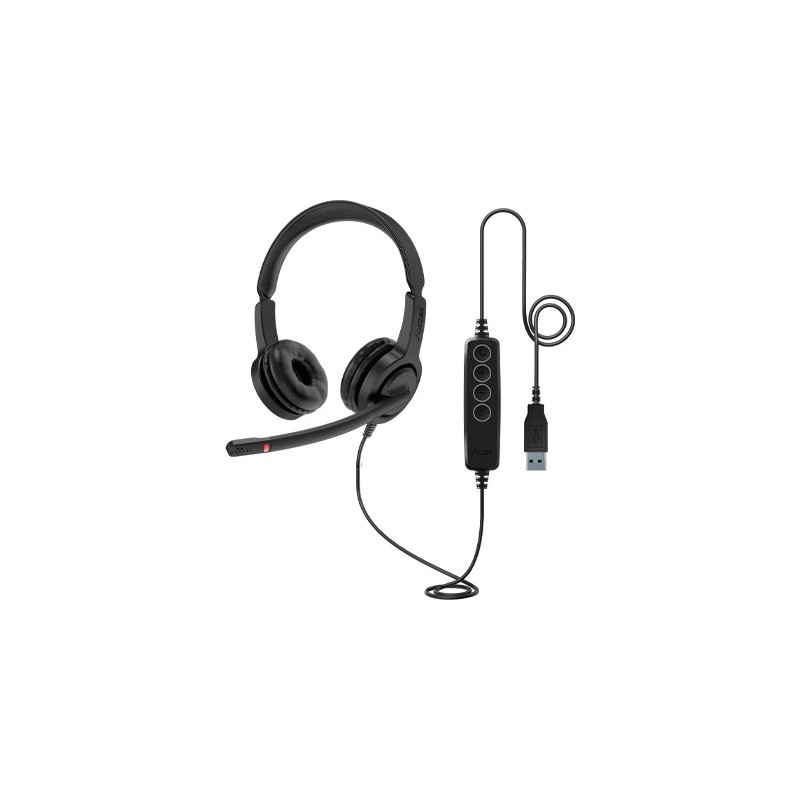 AURICULAR AXTEL VOICE UC28 DUO USB-A