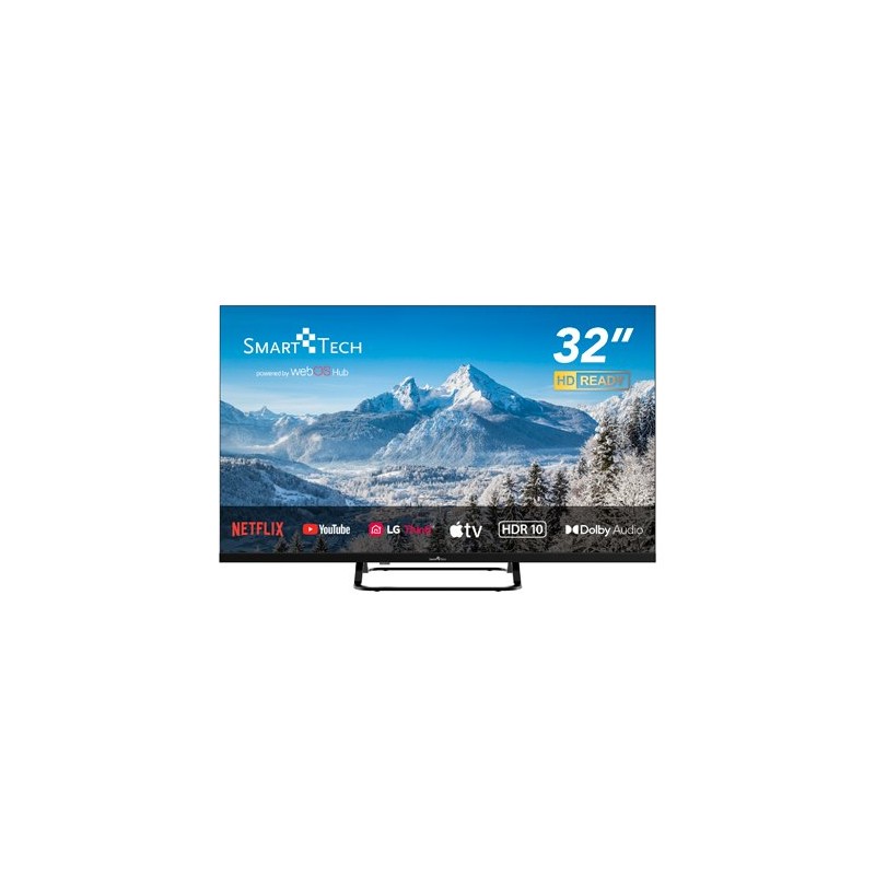 TELEVISIÓN QLED SMART TECH FHD 32  32QW01V WEBOS TV